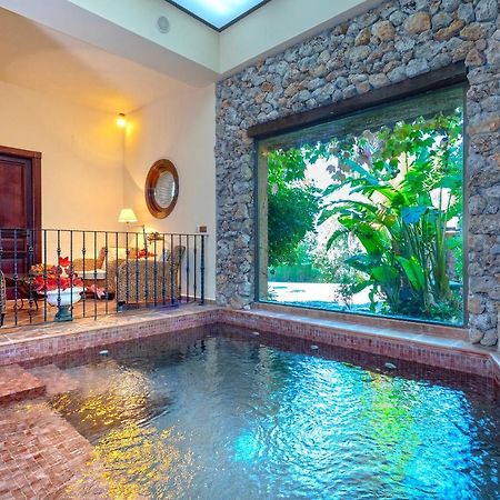 Casa Flores Con Piscina Interior Climatizada Alcaucin Bagian luar foto